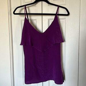 Postella Pink Silk Tank Top